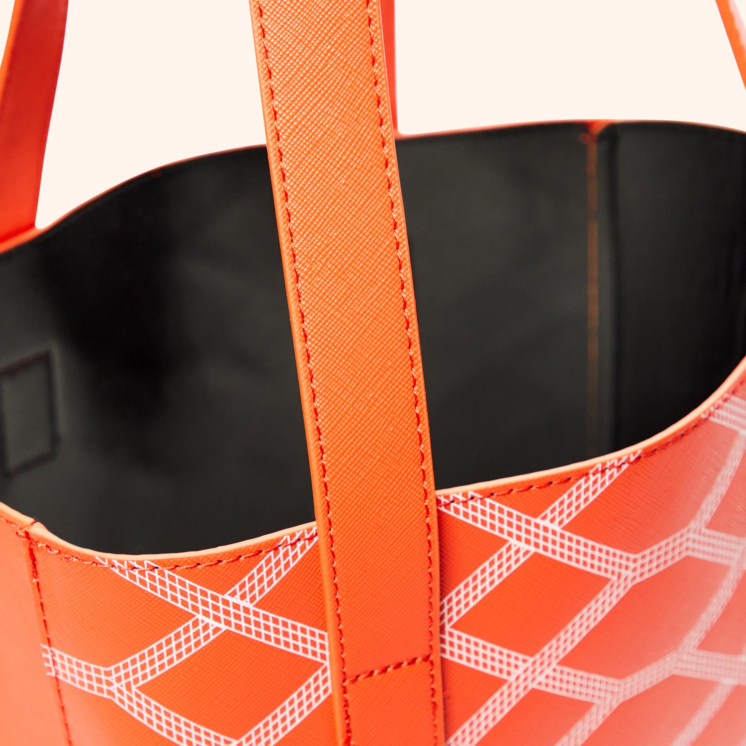 Shopping bag escalator pattern | LE BON MARCHÉ RIVE GAUCHE